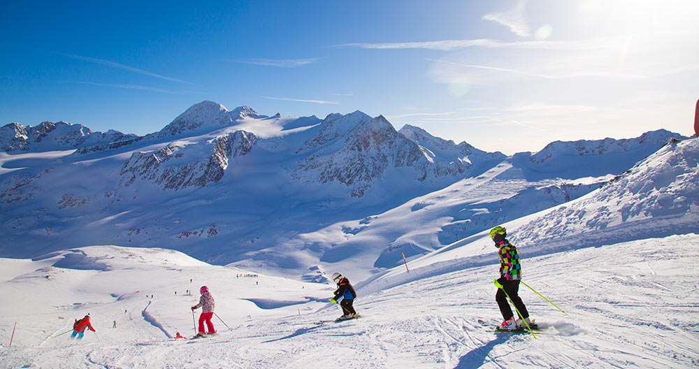 Skispass in der Alpin Arena Schnals